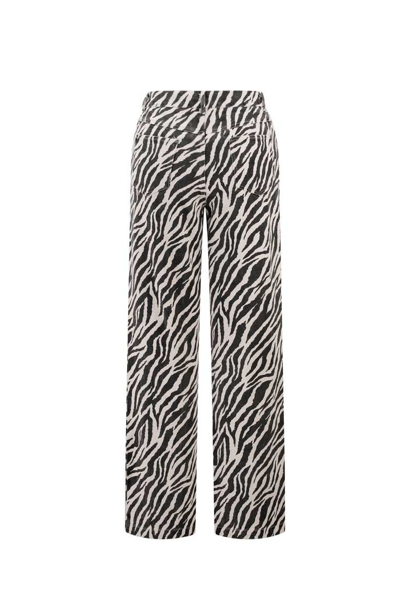De zebra-jeans