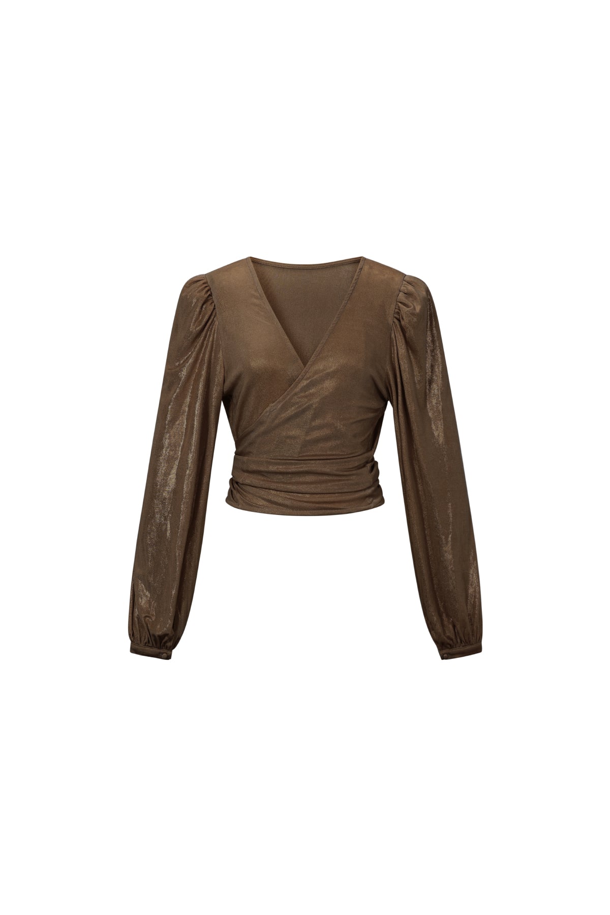 Polyestervezel (polyester) Tops met lange mouwen Effen kleur Sexy herfst/winterkleding