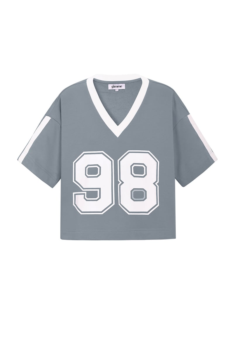 Bijgesneden voetbalshirt