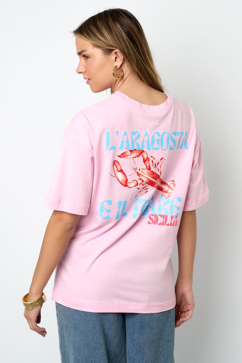 Oversized T-shirt van Aragosta Riviera Sicilia