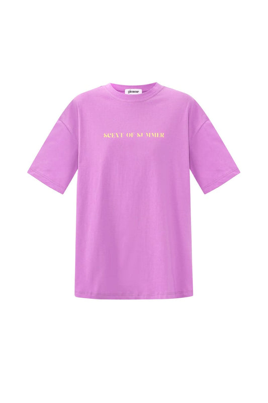 T-shirt scent of summer