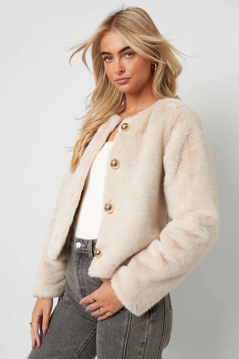Faux Fur Jacket