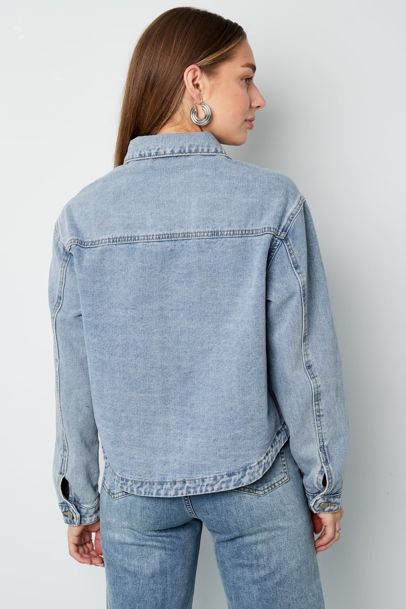 Gimme denim blouse