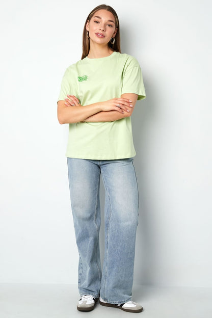 T-shirt Oranje Limonade