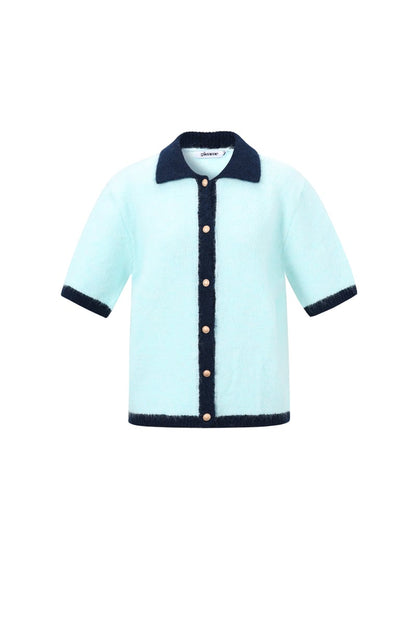 Cardigan met korte mouwen