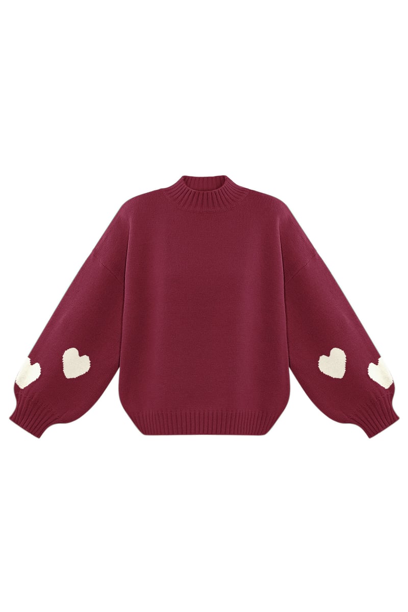 Comfort Heart Knit trui