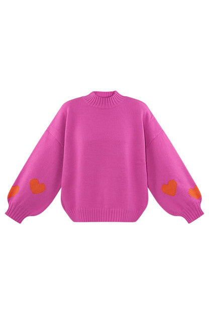 Comfort Heart Knit trui