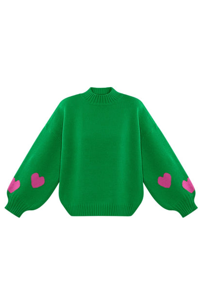 Comfort Heart Knit trui