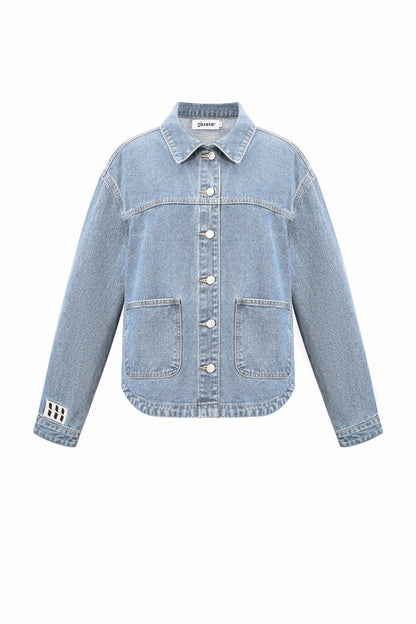 Gimme denim blouse