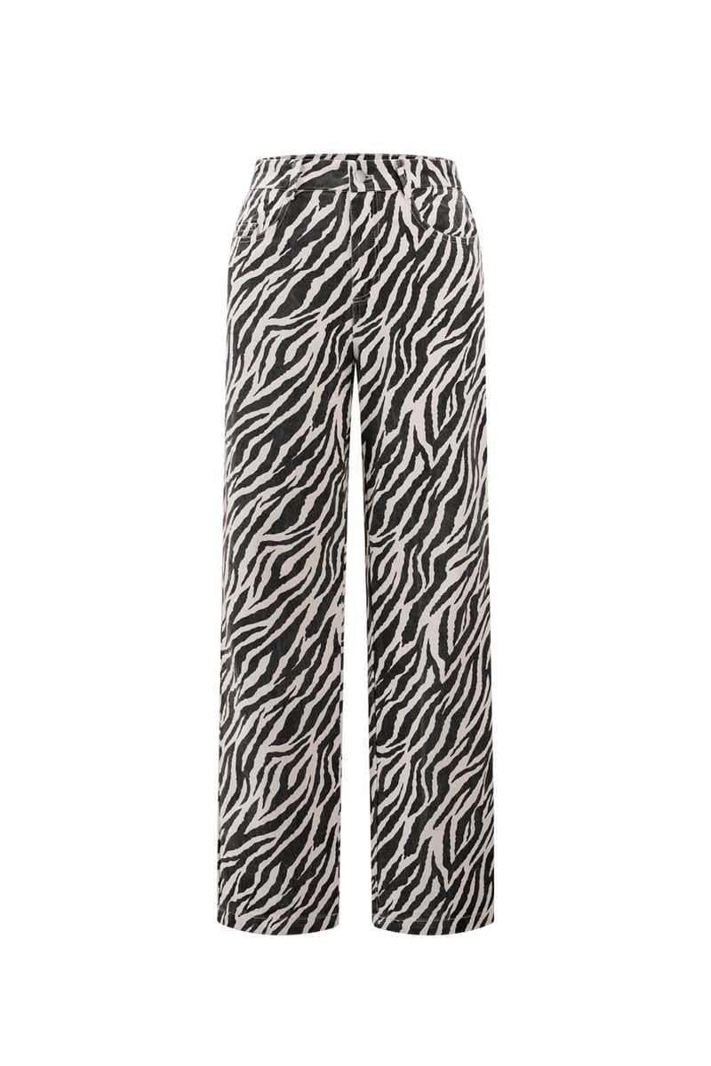 De zebra-jeans