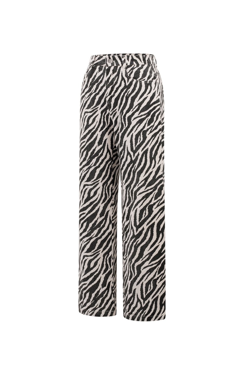 De zebra-jeans