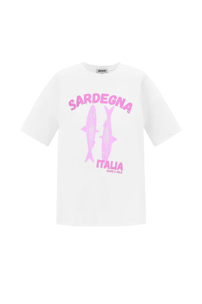 Sardegna Italia oversized T-shirt