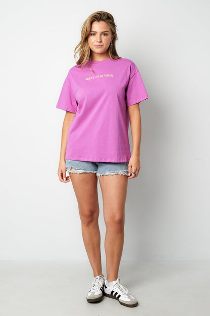 T-shirt scent of summer