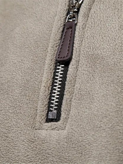 Thermal Ski Pully Heren – Warme Ski Trui met Half Zip