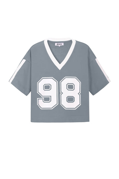 Bijgesneden voetbalshirt