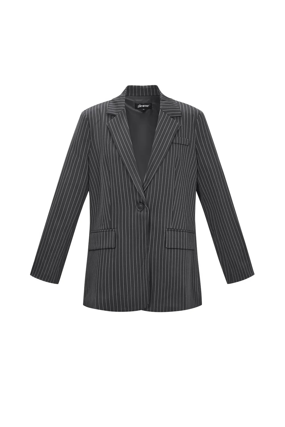 Gestreepte Elegante Jas