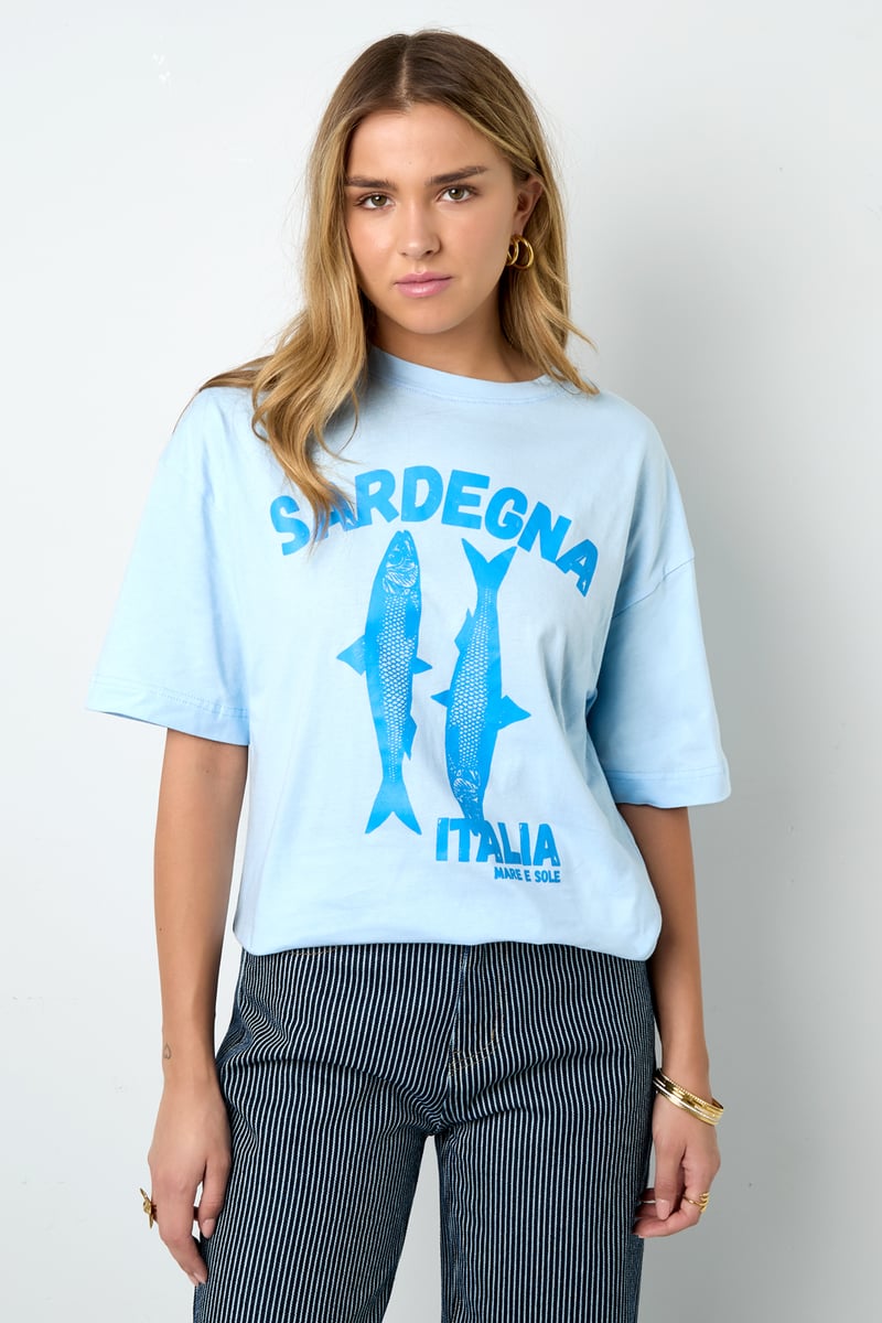 Sardegna Italia oversized T-shirt