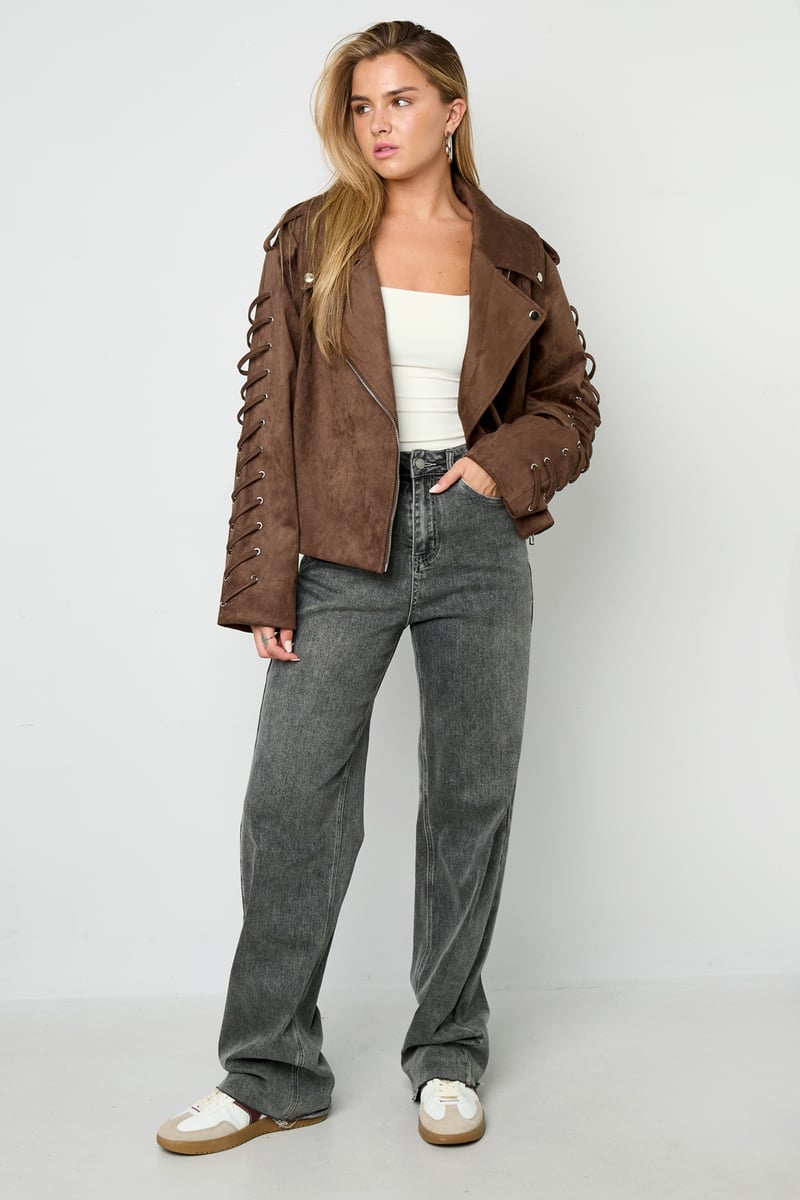 Suède jack met veters