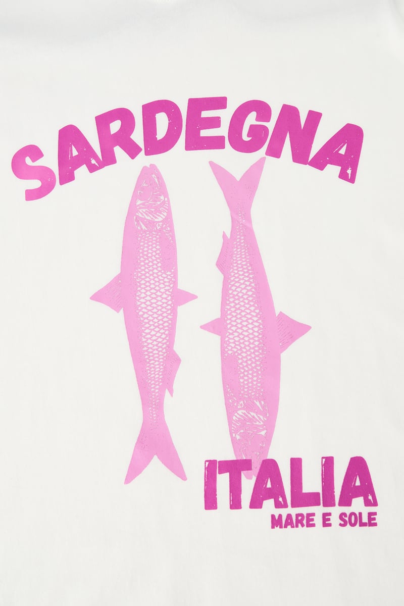 Sardegna Italia oversized T-shirt