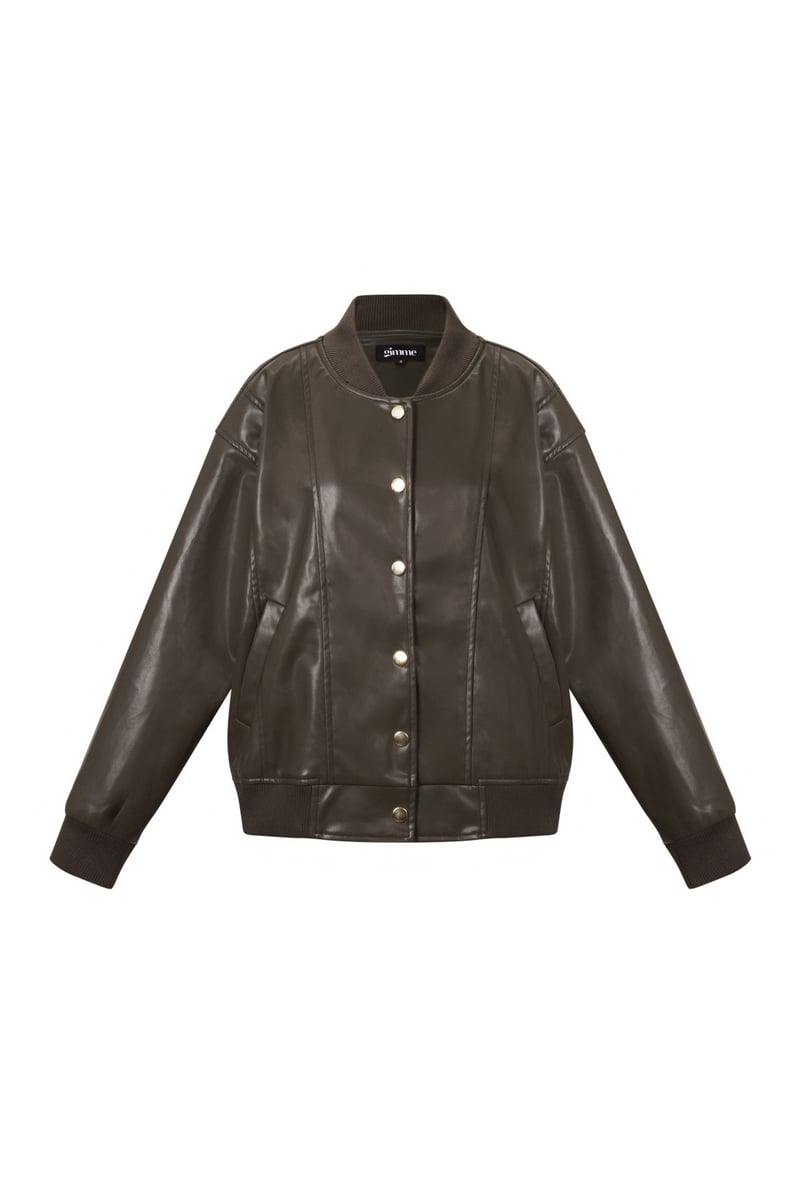 Polyestervezel (polyester) Jassen & Mantels Effen kleuren Straat Herfst/Winterkleding