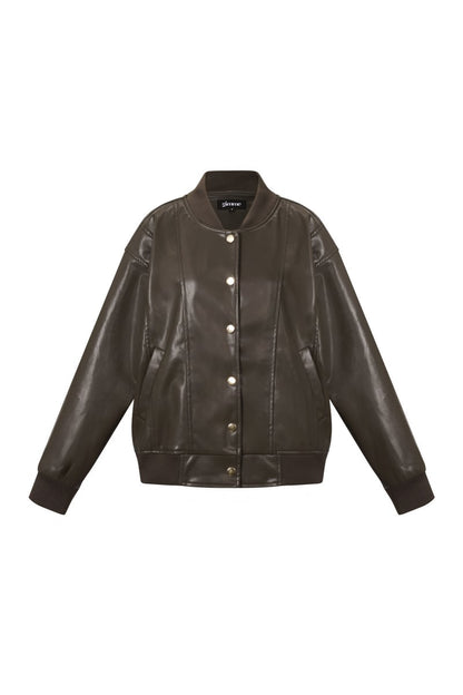 Polyestervezel (polyester) Jassen & Mantels Effen kleuren Straat Herfst/Winterkleding