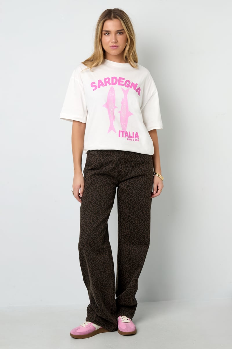 Sardegna Italia oversized T-shirt