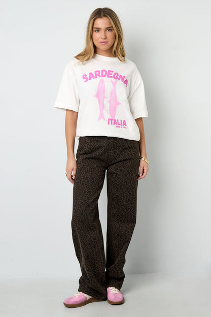 Sardegna Italia oversized T-shirt